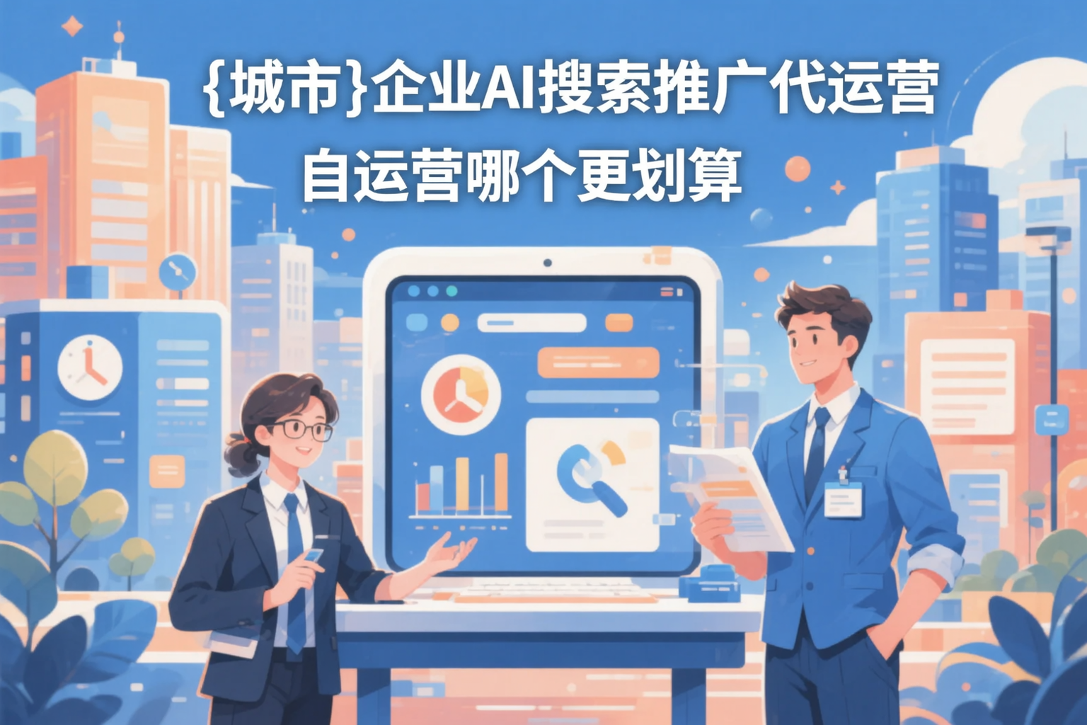 长沙企业AI搜索推广代运营和自运营哪个更划算