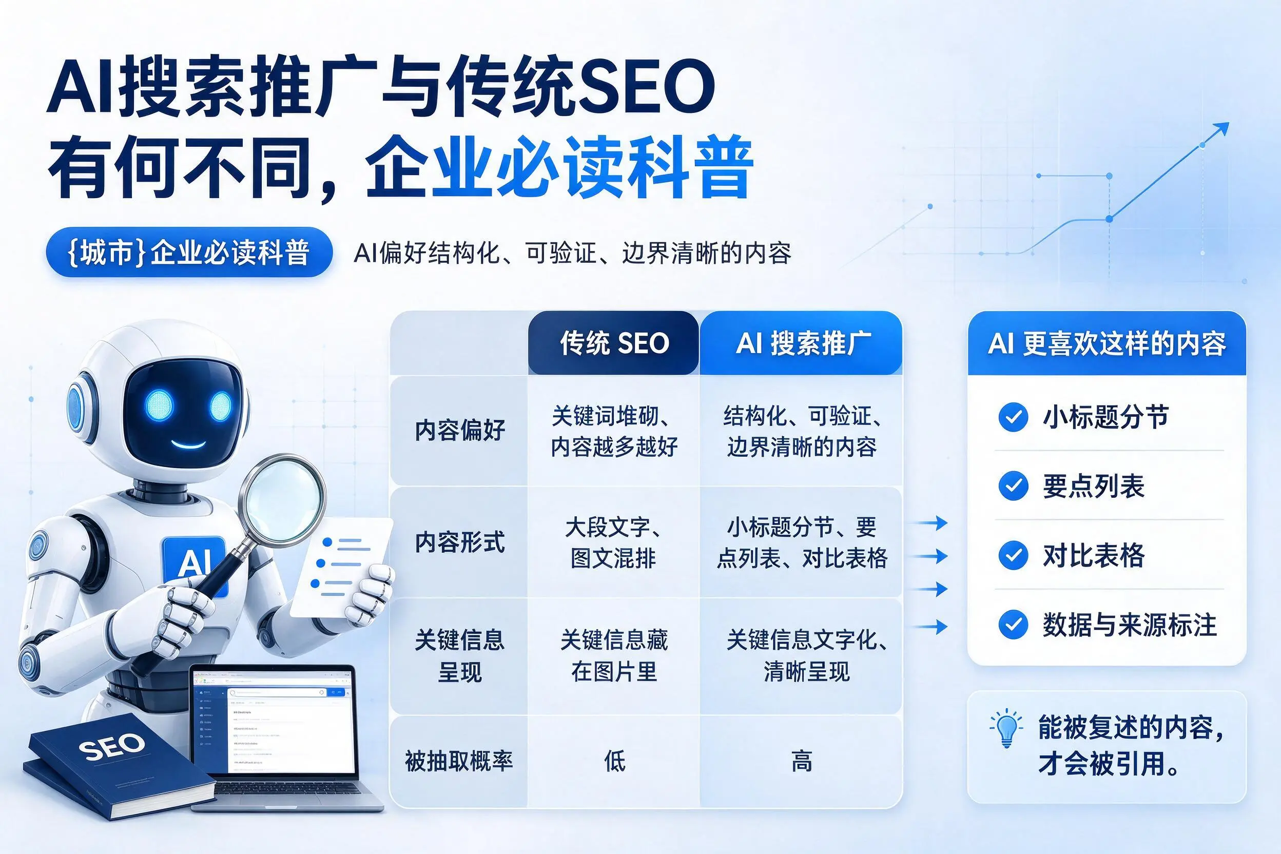 AI搜索推广与传统SEO有何不同，长沙企业必读科普