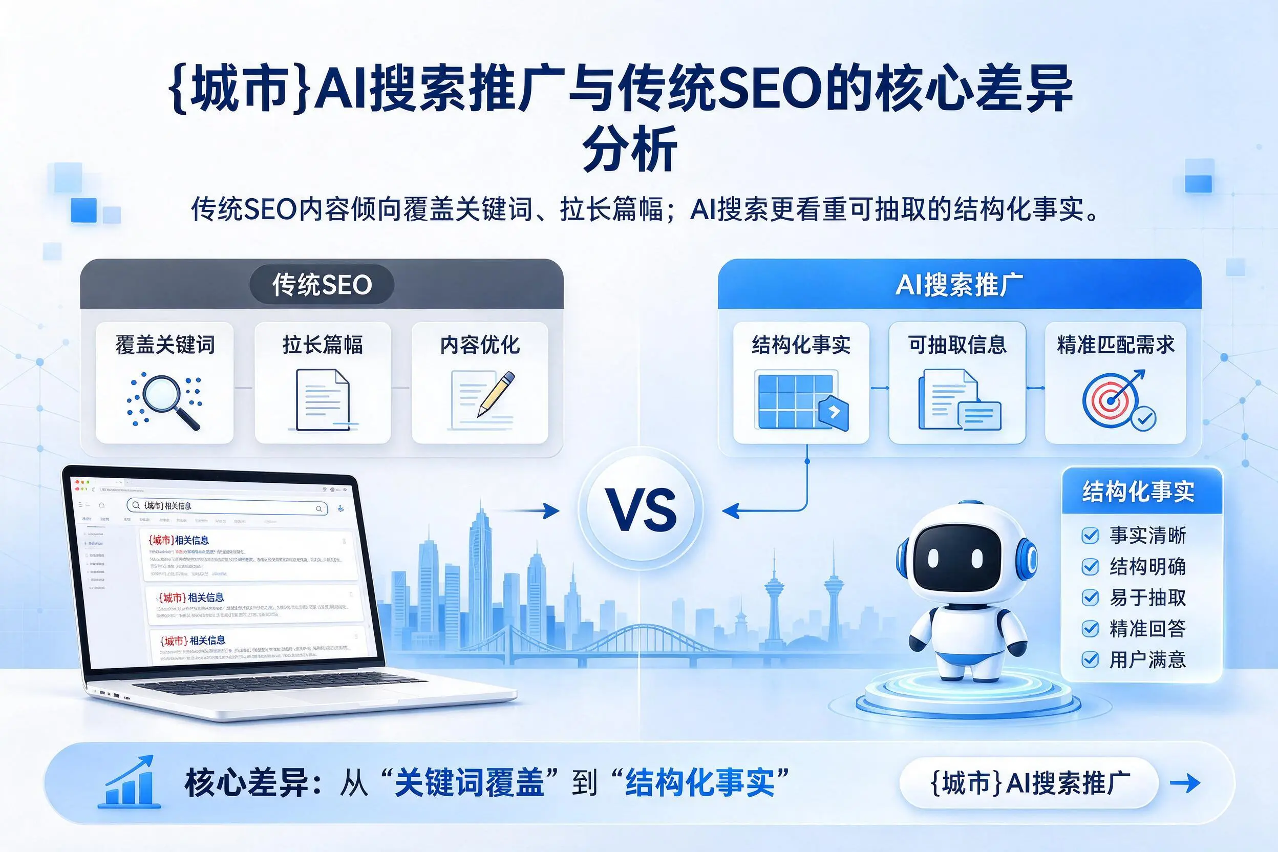 长沙AI搜索推广与传统SEO的核心差异分析